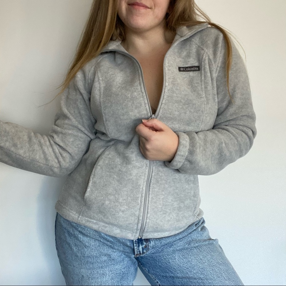Columbia Zip Up Sweater